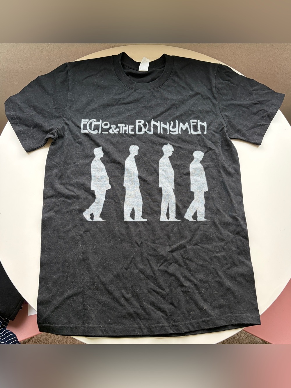Echo & The Bunnymen Black Graphic Tee NWOT!